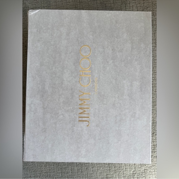 Jimmy Choo Black Croc-Embossed Leather Large Tote with Charm - Picture 11 of 12